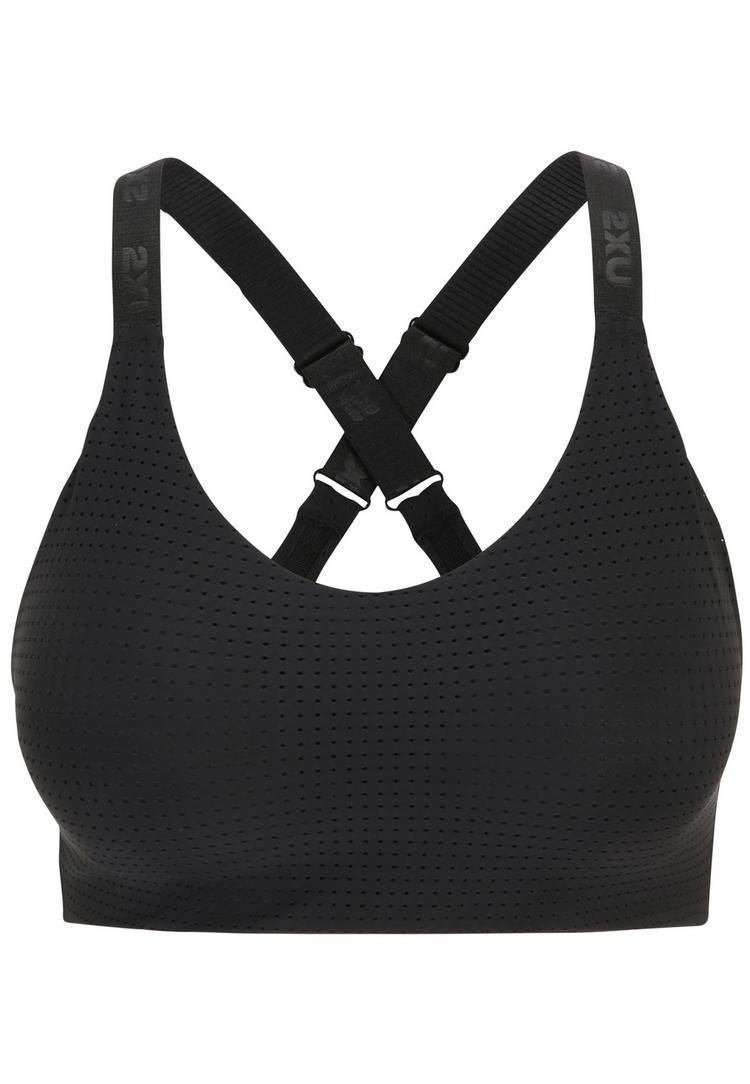 2XU 2XU Aero Medium Impact Bra BH Damen - black-black - 0 | SportScheck