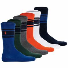 Polo Ralph Lauren Socken Freizeitsocken Herren Weiß/Blau/Grün/Orange/Grau