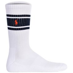 Rückansicht von Polo Ralph Lauren Socken Freizeitsocken Herren Weiß/Blau/Grün/Orange/Grau