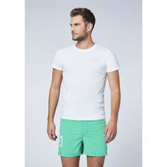 Rückansicht von Chiemsee T-Shirts T-Shirt Herren 11-0601 Bright White