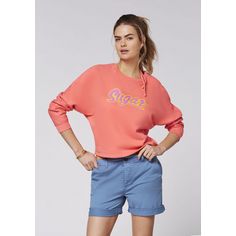 Rückansicht von Chiemsee Sweatshirt Sweatshirt Damen 16-1632 Shell Pink