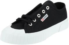 Superga Sneaker Sneaker Schwarz/Weiß