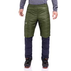 Rückansicht von Schöffel Thermo Shorts Schlern M Bermudas Herren 6004 grün