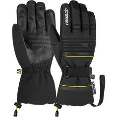 Reusch Kondor R-TEX® XT Skihandschuhe 7752 black/safety yellow