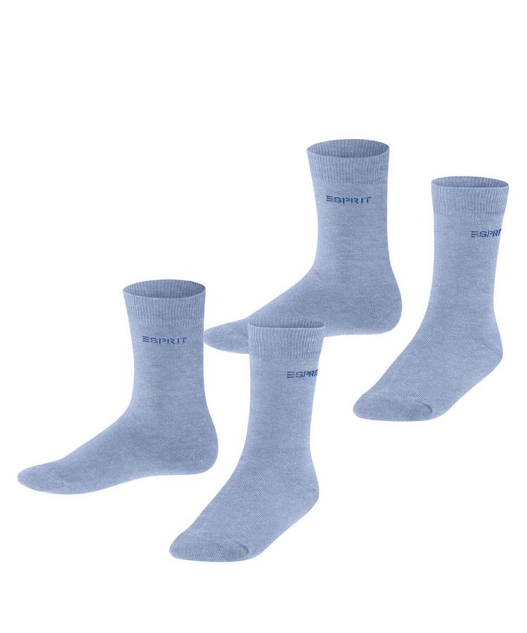 ESPRIT ESPRIT Foot Logo SO  2-Pack Socken Kinder - jeans mel. (6458) - 0 | SportScheck