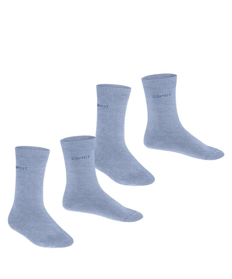 ESPRIT ESPRIT Foot Logo SO  2-Pack Socken Kinder - jeans mel. (6458) - 0 | SportScheck