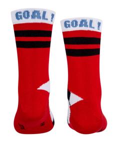Rückansicht von Falke Wandersocken Kinder feuerrot (8075)