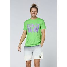 Rückansicht von Chiemsee T-Shirt T-Shirt Herren 16-6340 Classic Green