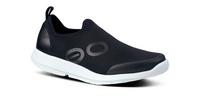 OOFOS OOmg Sport Freizeitschuhe Damen - white black