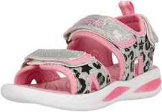 Rückansicht von ZigZag Flour Sandalen Kinder 4319 Silver Pink