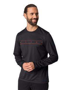 Rückansicht von VAUDE Men's Qimsa LS Shirt T-Shirt Herren black uni