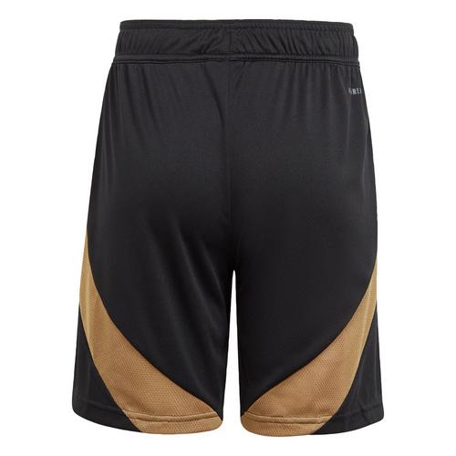 Rückansicht von adidas Belgien 24 Kids Heimshorts Funktionsshorts Kinder Black