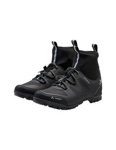 Rückansicht von VAUDE TVL Pavei Mid Winter STX Fahrradschuhe black