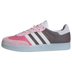 adidas Velosamba Leather Fahrradschuh Sneaker Charcoal / Cloud White / Clear Pink