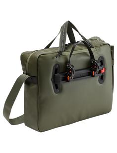 Rückansicht von VAUDE Mineo Commuter Briefcase 17 Fahrradtasche khaki