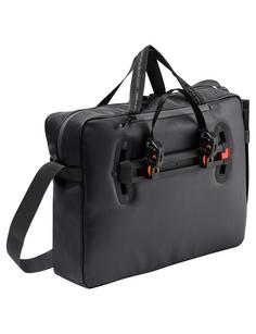 Rückansicht von VAUDE Mineo Commuter Briefcase 17 Fahrradtasche black