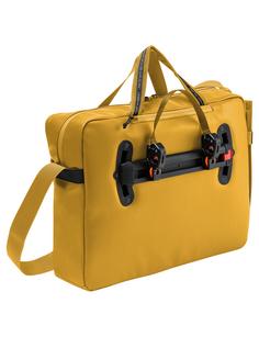 Rückansicht von VAUDE Mineo Commuter Briefcase 17 Fahrradtasche burnt yellow