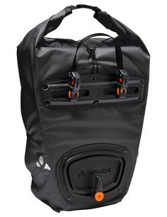 Rückansicht von VAUDE Aqua Back Light Fahrradtasche black uni