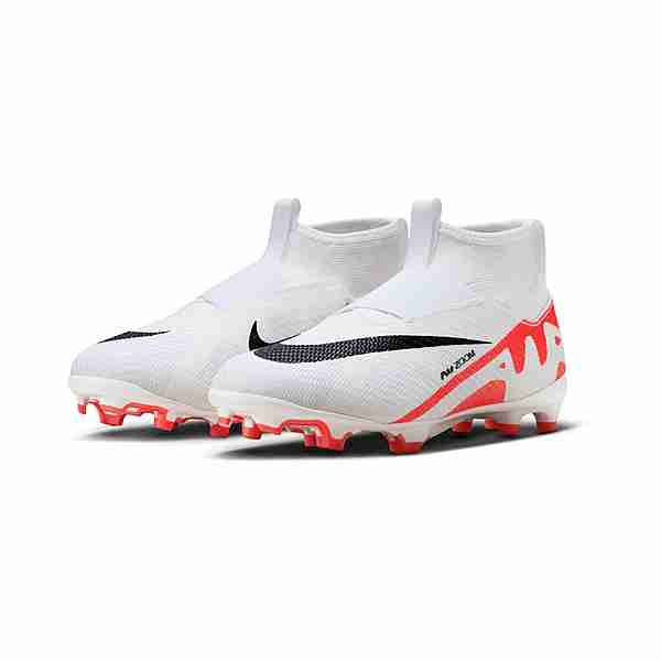 Nike Zoom Superfly 9 Fußballschuhe Kinder neonrot / weiß