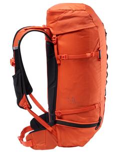 Rückansicht von VAUDE Serles 32 Trekkingrucksack burnt red