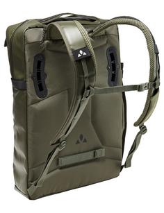 Rückansicht von VAUDE Rucksack Mineo Transformer Backpack 20 Daypack khaki