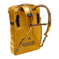 Rückansicht von VAUDE Rucksack Mineo Transformer Backpack 20 Daypack burnt yellow