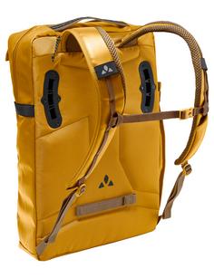 Rückansicht von VAUDE Rucksack Mineo Transformer Backpack 20 Daypack burnt yellow
