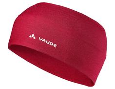 VAUDE Cassons Merino Headband Stirnband dark indian red