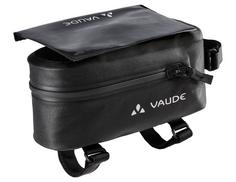 Rückansicht von VAUDE CarboGuide Bag Aqua Fahrradtasche black