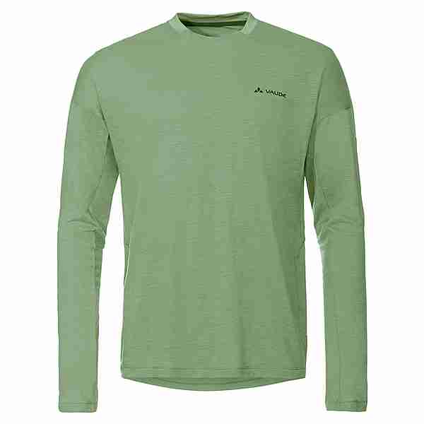 VAUDE Men's Yaras LS Wool Shirt T-Shirt Herren willow green