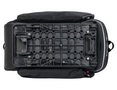 Rückansicht von VAUDE Silkroad L (i-Rack) Fahrradtasche black