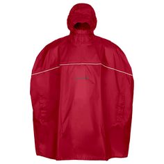 VAUDE Kids Grody Poncho Poncho Kinder indian red
