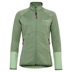 VAUDE Women's Monviso Fleece FZ Jacket II Outdoorjacke Damen willow green