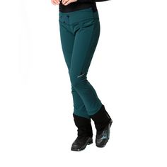 Rückansicht von VAUDE Women's Larice Light Pants III Funktionshose Damen mallard green