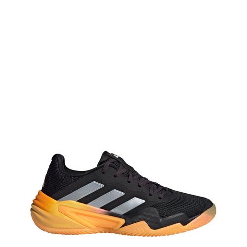 Rückansicht von adidas Barricade 13 Clay Tennisschuh Tennisschuhe Damen Aurora Black / Zero Metalic / Spark