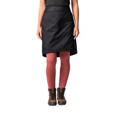Rückansicht von VAUDE Women's Neyland Padded Skirt Outdoorrock Damen black