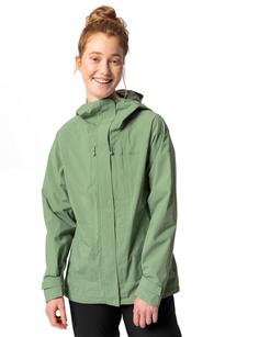 Rückansicht von VAUDE Women's Comyou Rain Jacket Outdoorjacke Damen willow green