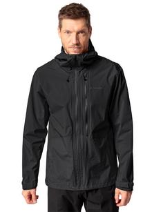 Rückansicht von VAUDE Men's Comyou Rain Jacket Outdoorjacke Herren kurkuma