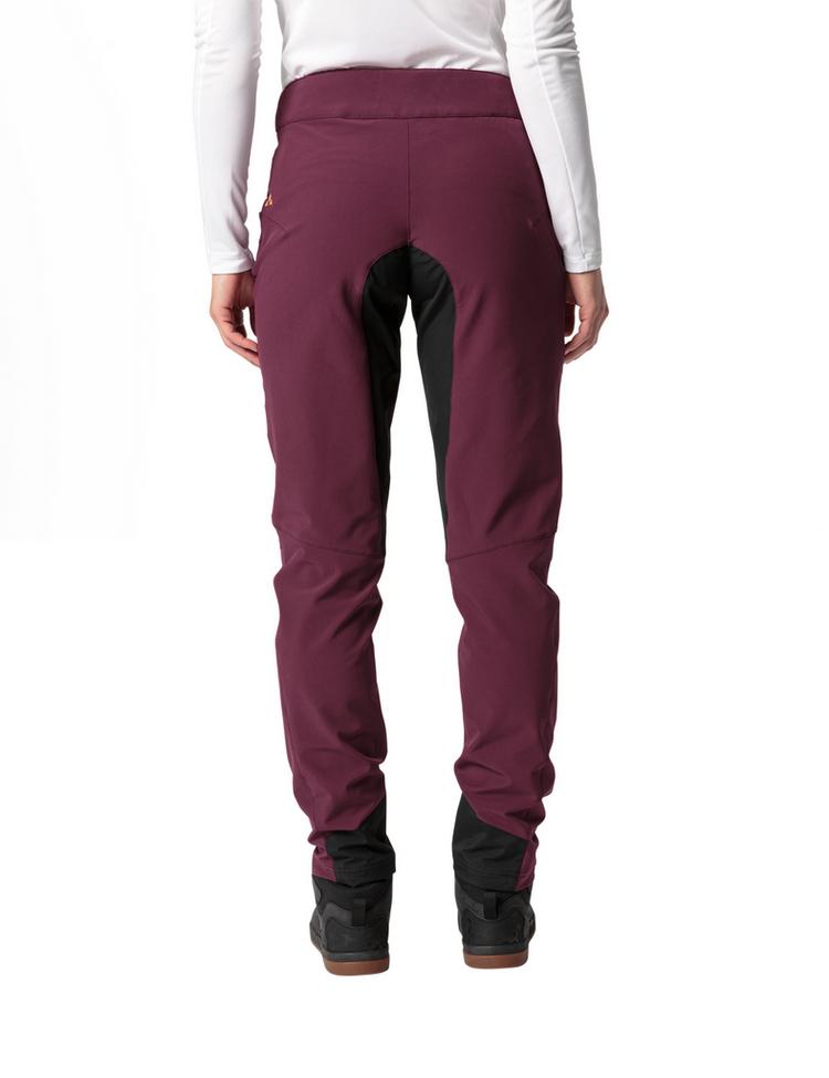 VAUDE VAUDE Women's Qimsa Light Softshell Pants Funktionshose Damen - cassis - 1 | SportScheck
