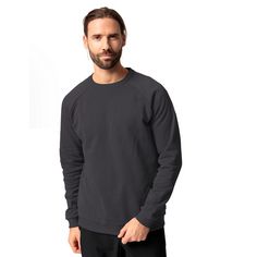 Rückansicht von VAUDE Men's Mineo Pullover III Sweatshirt Herren phantom black