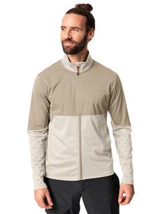 Rückansicht von VAUDE Men's Yaras Light Jacket Fahrradtrikot Herren ecru