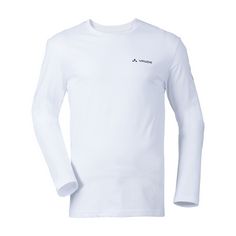 VAUDE Men's Brand LS Shirt T-Shirt Herren white