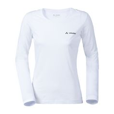 VAUDE Women's Brand LS Shirt T-Shirt Damen white