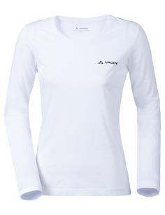 VAUDE Women's Brand LS Shirt T-Shirt Damen white