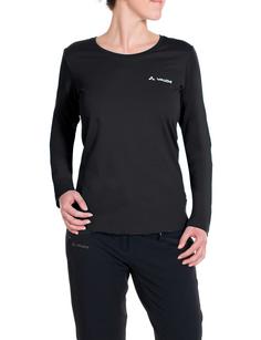 Rückansicht von VAUDE Women's Brand LS Shirt T-Shirt Damen black
