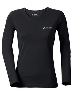 VAUDE Women's Brand LS Shirt T-Shirt Damen black