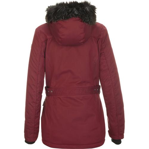 Rückansicht von KILLTEC Jolanra Winterjacke Damen Pflaume