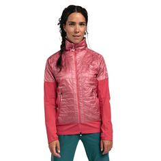 Rückansicht von Schöffel Hybrid Jacket Tofane2 L Outdoorjacke Damen 3245 rosa