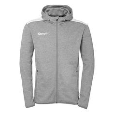 Kempa Emotion 27 Kapuzenjacke dark grau melange