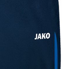 Rückansicht von JAKO Champ Trainingshose Herren blau / dunkelblau